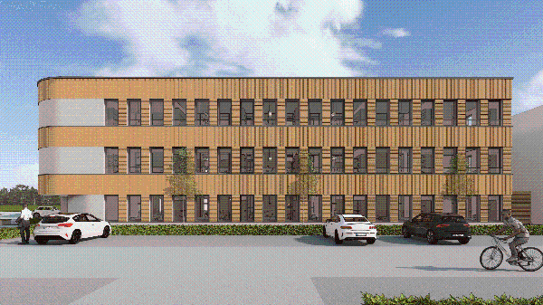 Außenansicht Front (Entwurf)