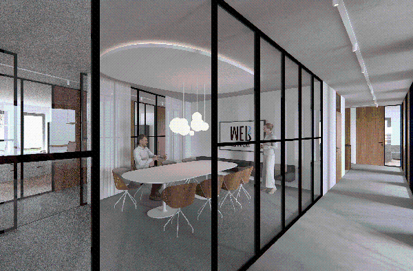 Innenansicht Konferenzraum (Entwurf)